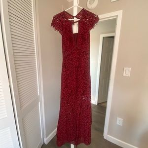 Beautiful red dress